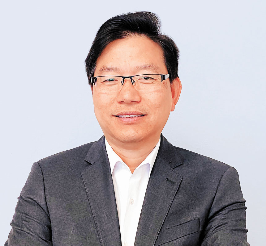 梁建鋒榮休。記者黃偉江攝