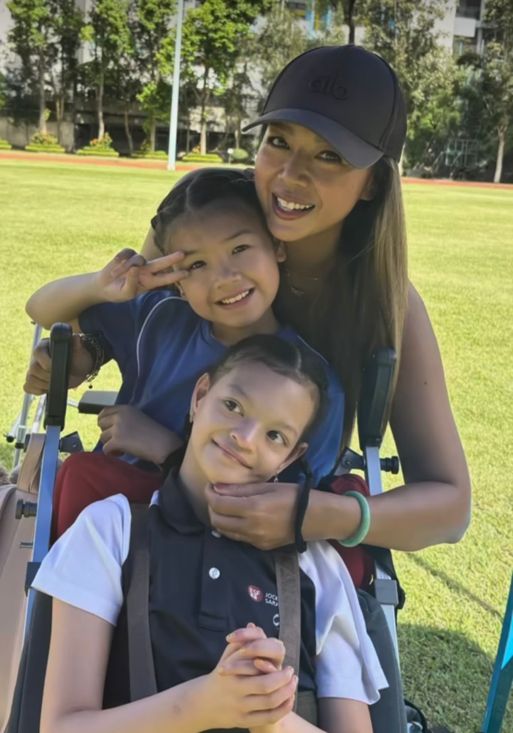 鍾麗淇的大女兒Isabella患有罕見基因病「四號染色體缺損綜合症」。