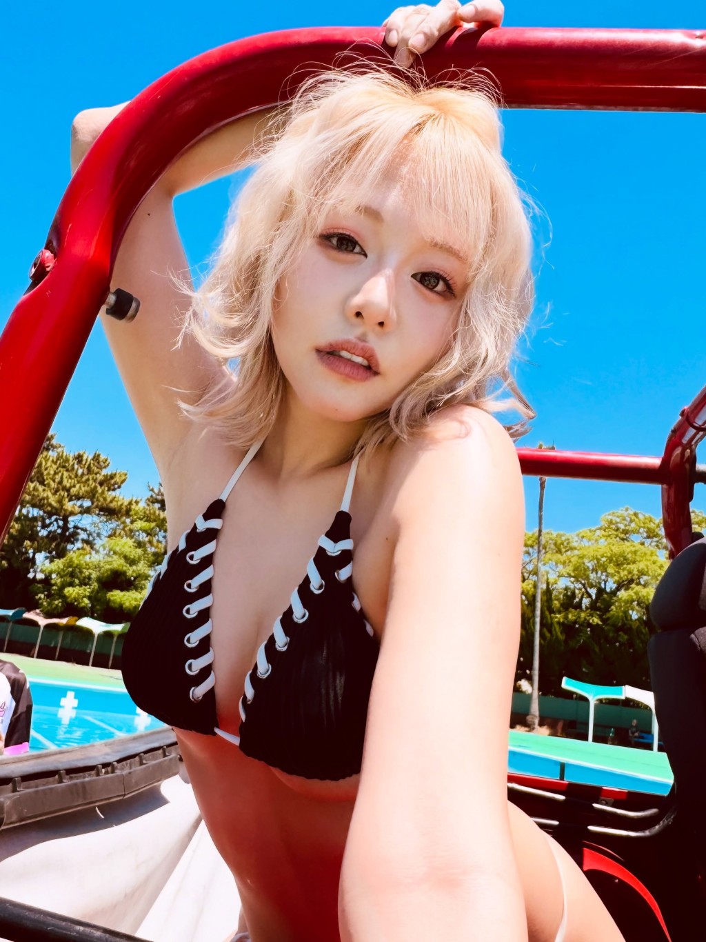 浜崎真緒補充：「其實假放演出比真放是更難的。就當作是一個娛樂節目就好了。」