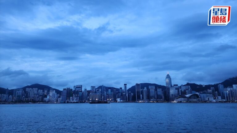 天文台預測今日大致多雲 有狂風驟雨最高約30度