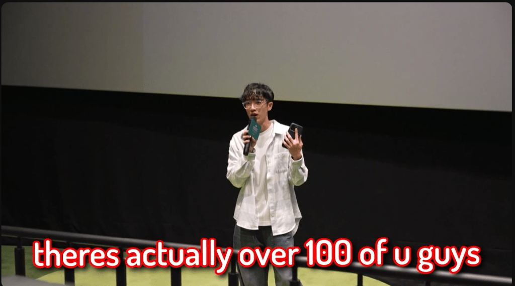 李立仁曾在台上感謝父母。
