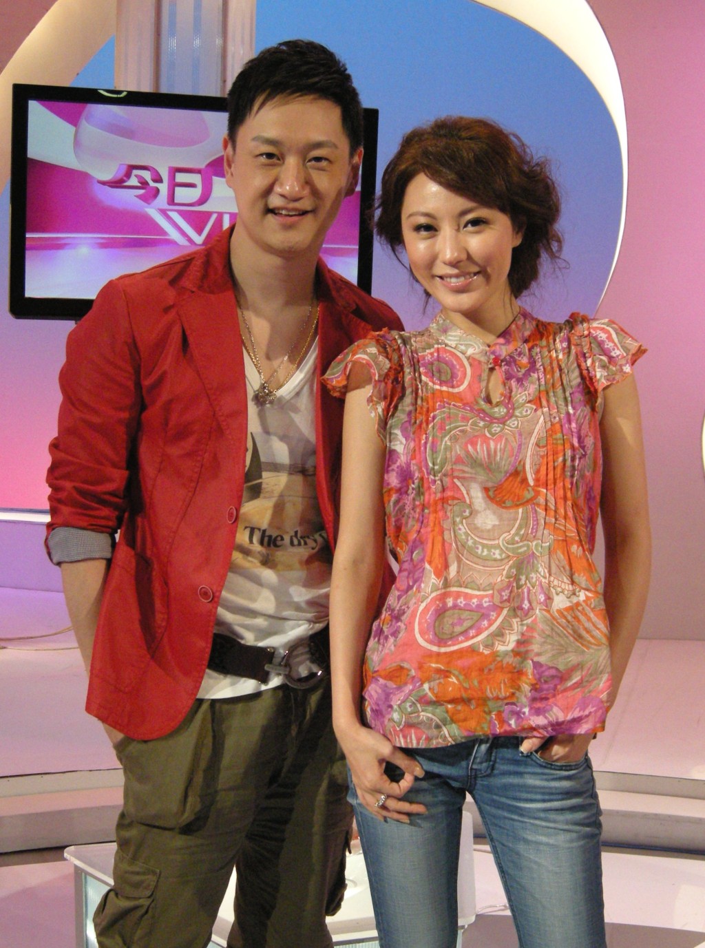 李浩林(左)在2011至2020年間主持《今日VIP》。