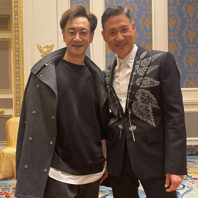 李浩林是張學友(右)記者會的固定司儀人選。