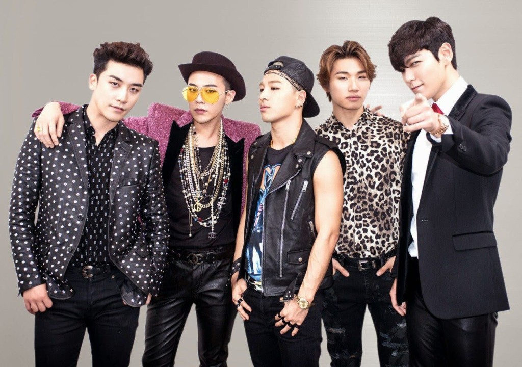 BIGBANG最初由五位成員組成。