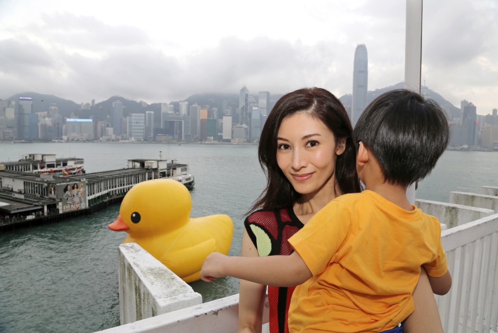 李嘉欣以往對兒子Jayden的保護相當周全。