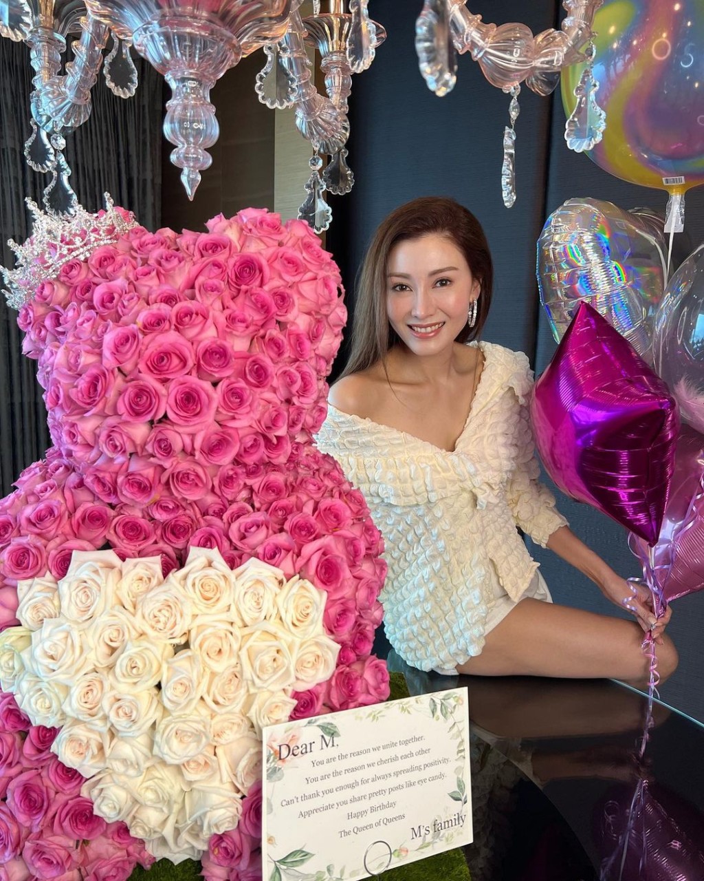 李嘉欣過著優渥安逸的生活。