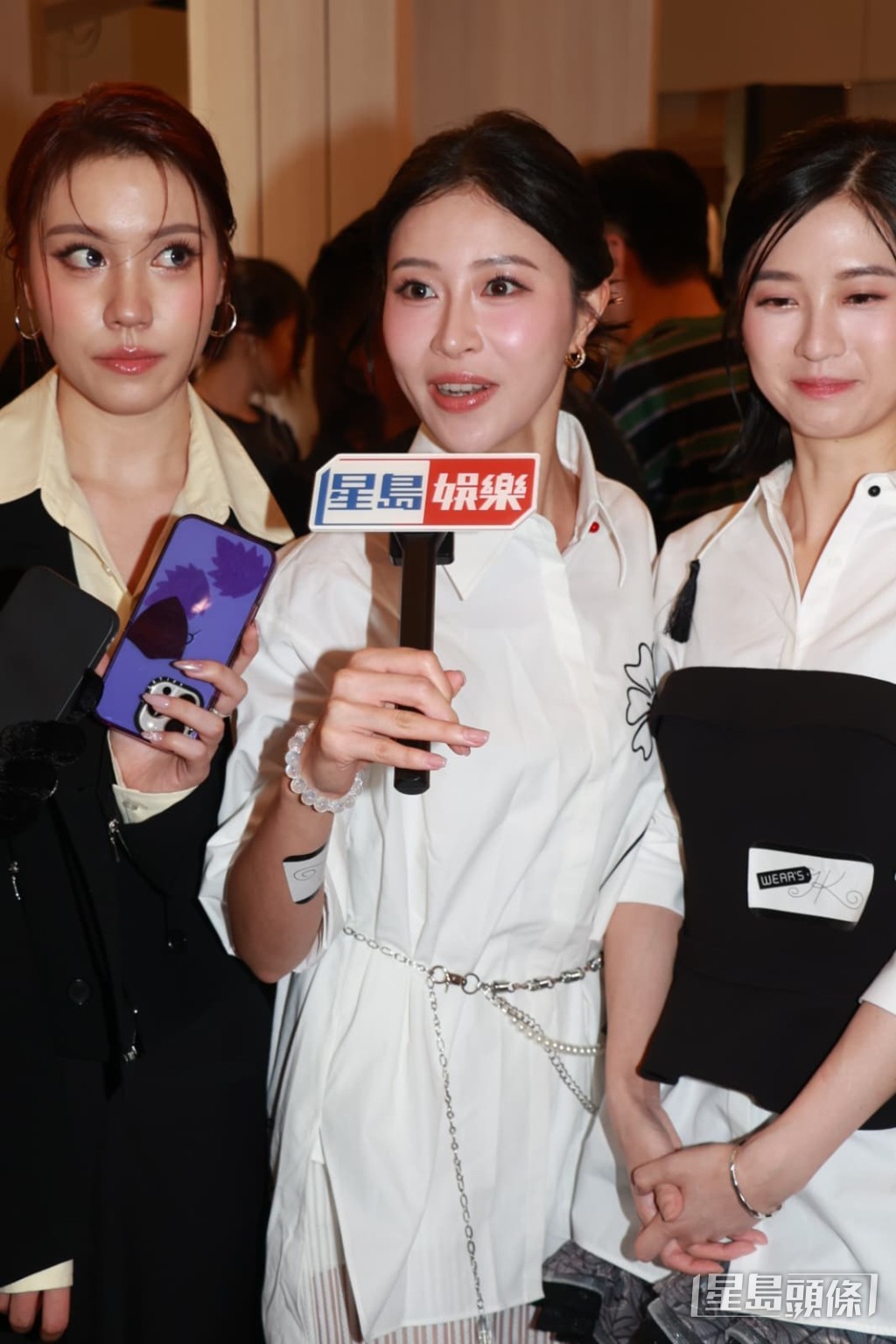 倪樂琳指袁絲珩作為素人，參選前後都在學習如何變美。