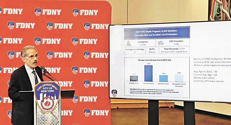 市消防局首席醫療官普勒詹醫生就報告進行介紹。