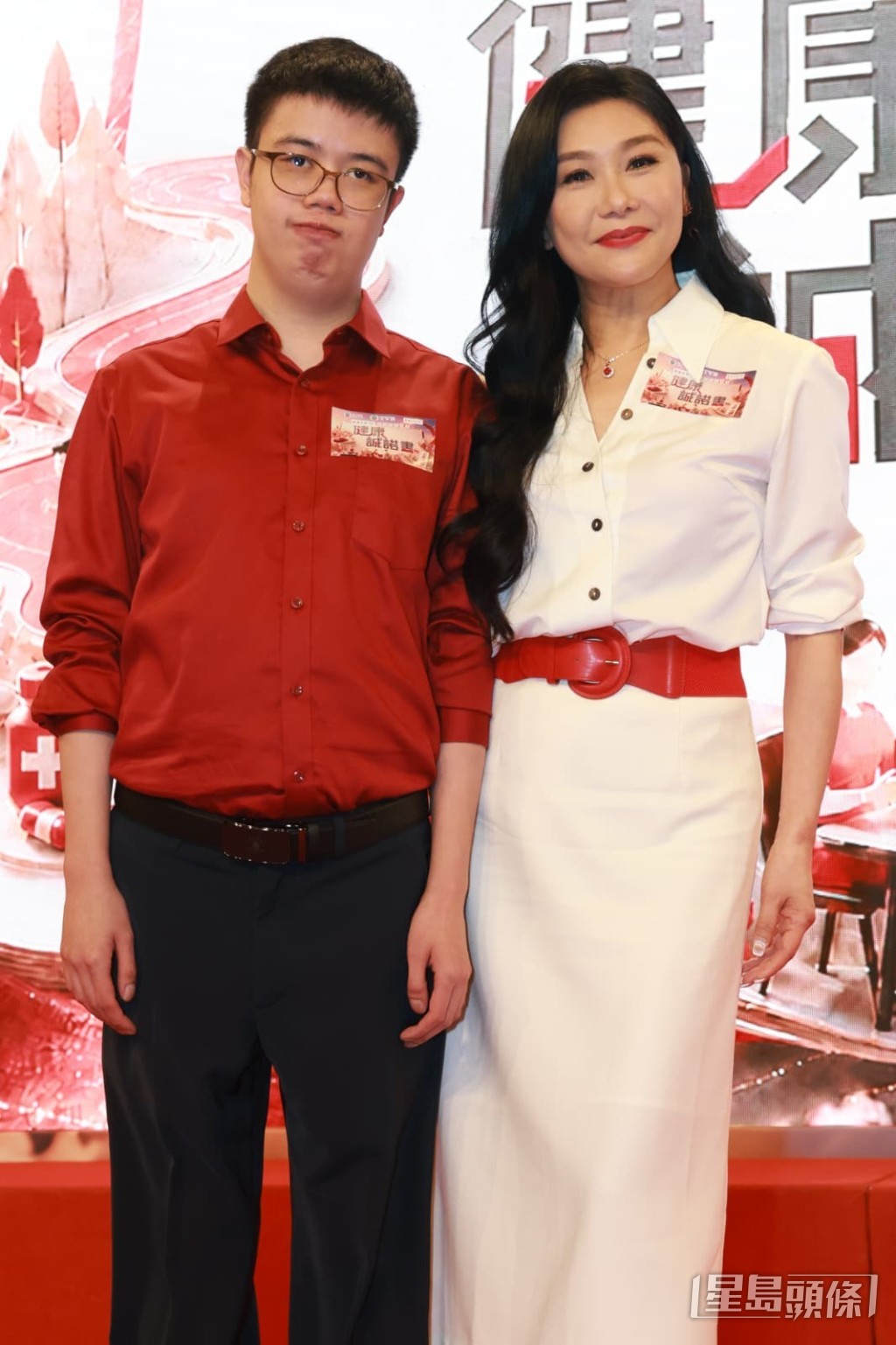 張慧儀與兒子Hanson感情深厚。