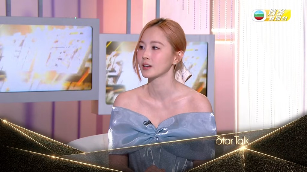 傅穎早前在TVB節目《Star Talk》受訪，談及與Cookies成員不和傳聞，坦言大家只是同事。