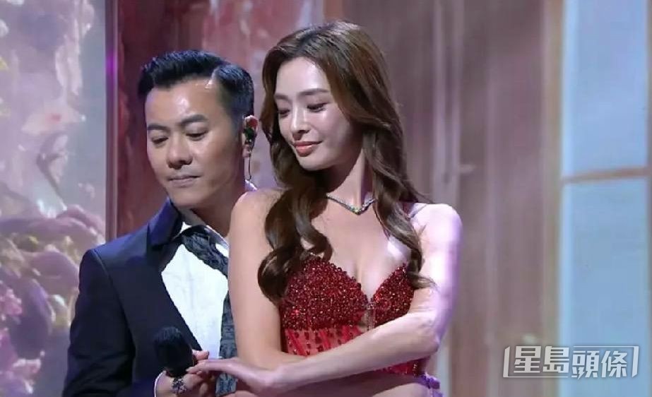 陳楨怡在港姐決賽中的表演相當搶眼。