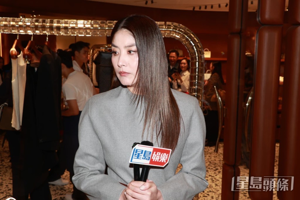 陳慧琳坦言不捨大仔將赴外國升學。