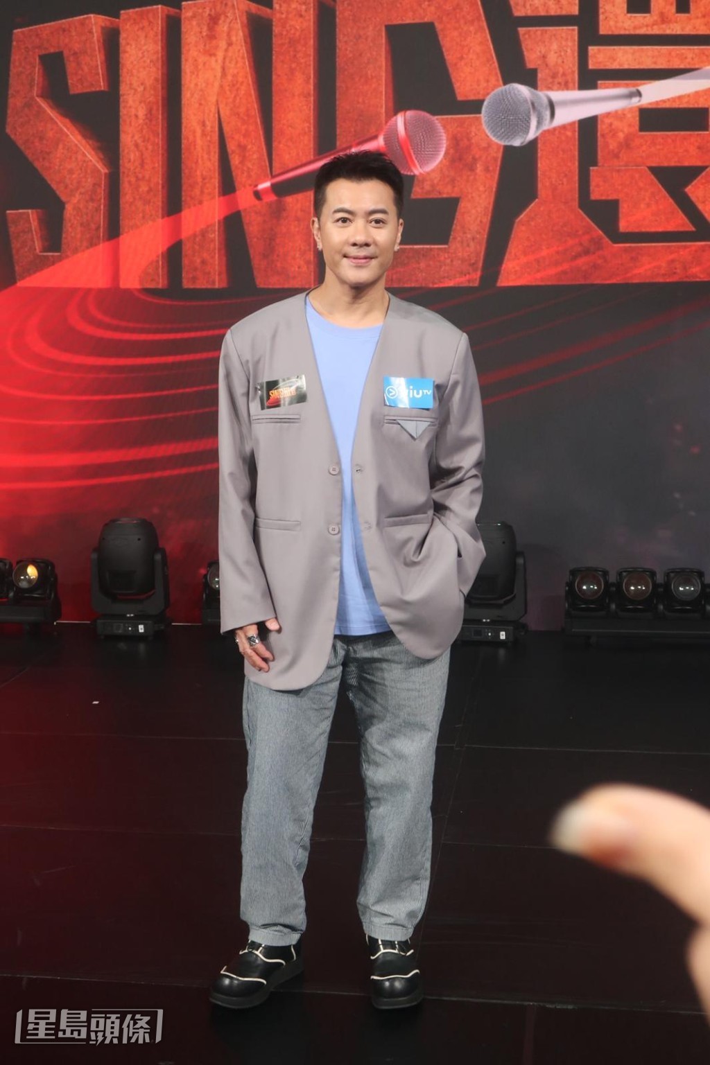 梁漢文坦言，擔任評判雖感輕鬆，但亦有一定壓力。