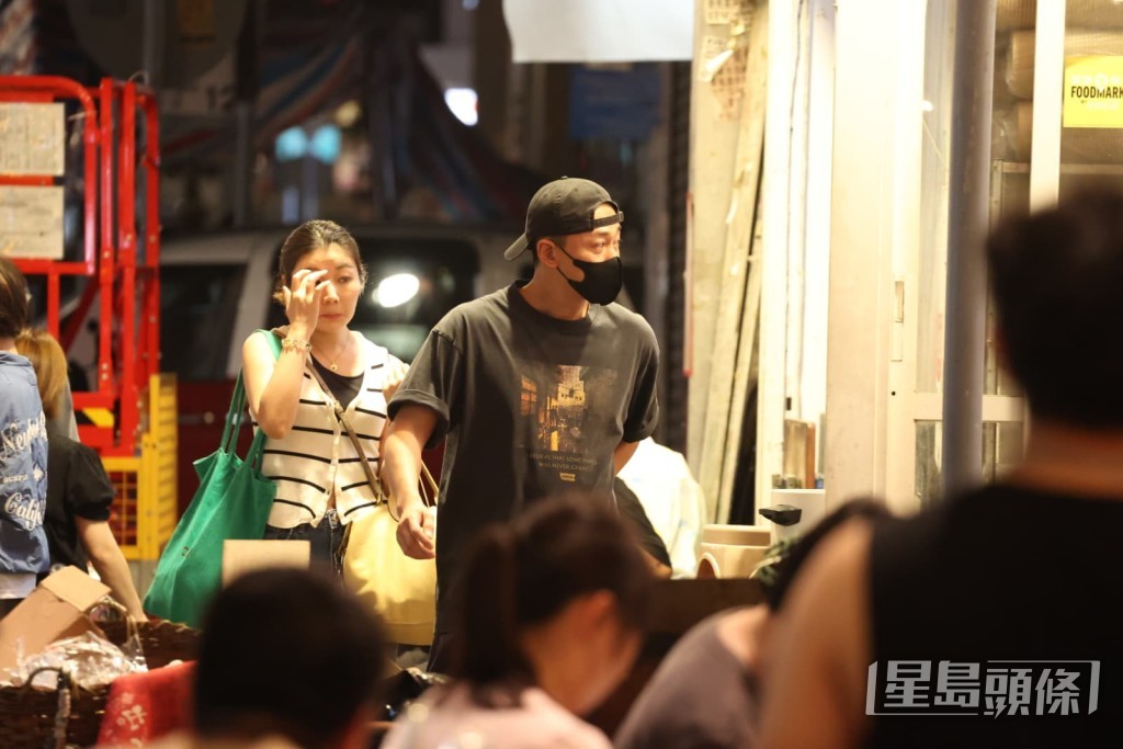 林峯早前為《九龍城寨之終章》在廟街進行拍攝。