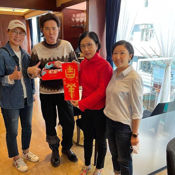 汪明荃與甘國亮不時會相約見面。