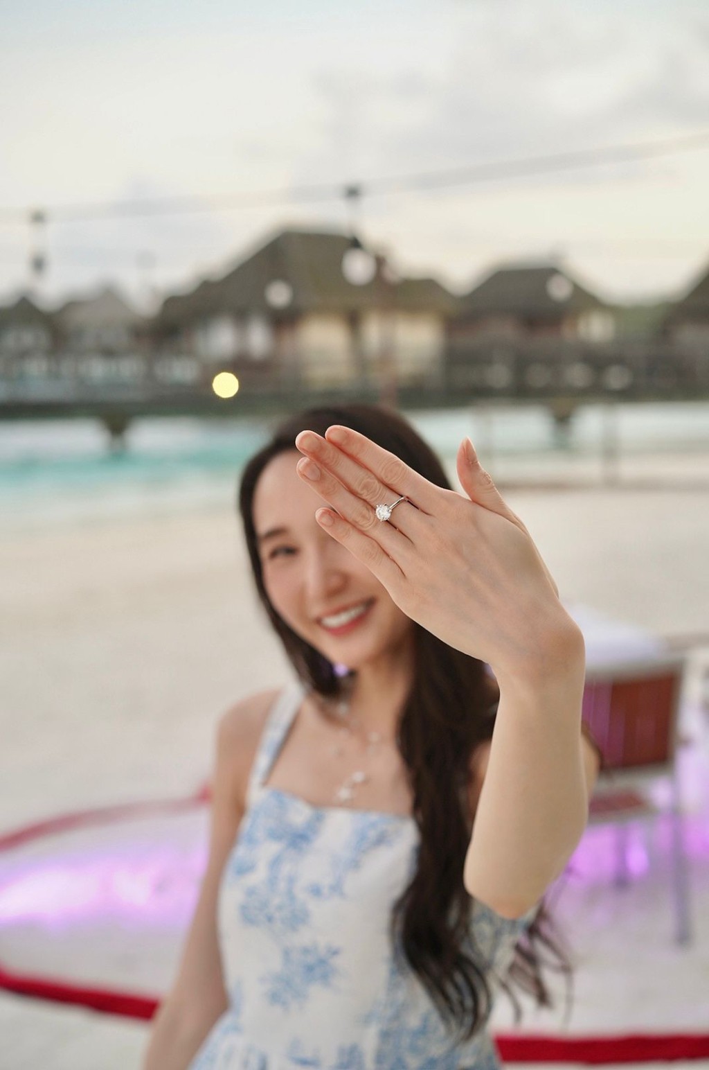 陸浩明表示將於明年完成婚禮。