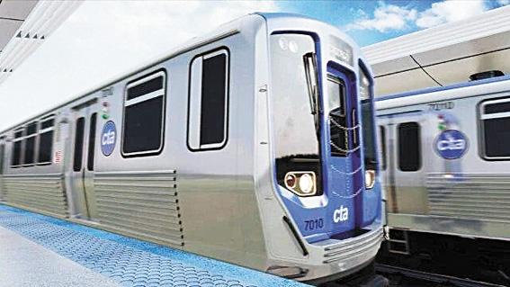 芝加哥捷運局的藍線地鐵( Blue Line)是乘客與民眾前往奧黑爾國際機場最方便的路線。