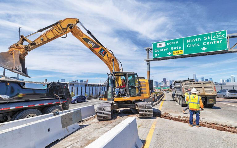 加州運輸局正在三藩市101公路進行大型復修工程。Caltrans