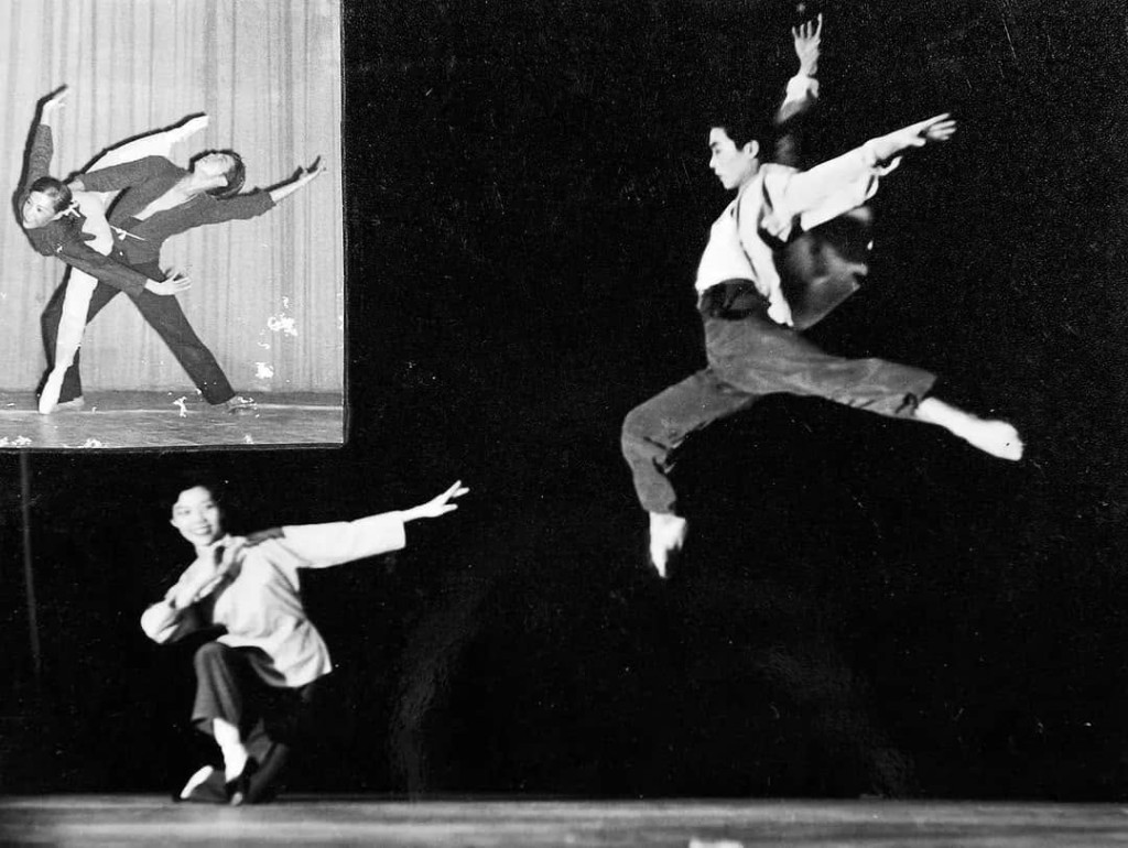 劉兆銘於1963年在香港大會堂演出舞蹈《海戀》。(網上圖片)