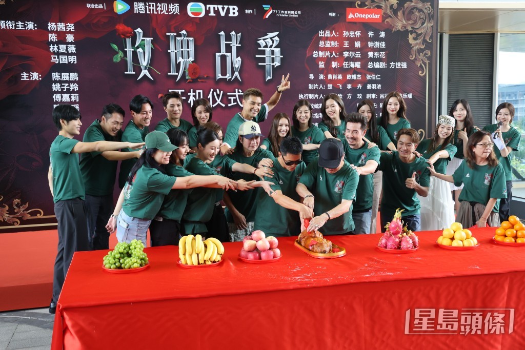 陳星妤有份參與演出的台慶劇《玫瑰戰爭》。