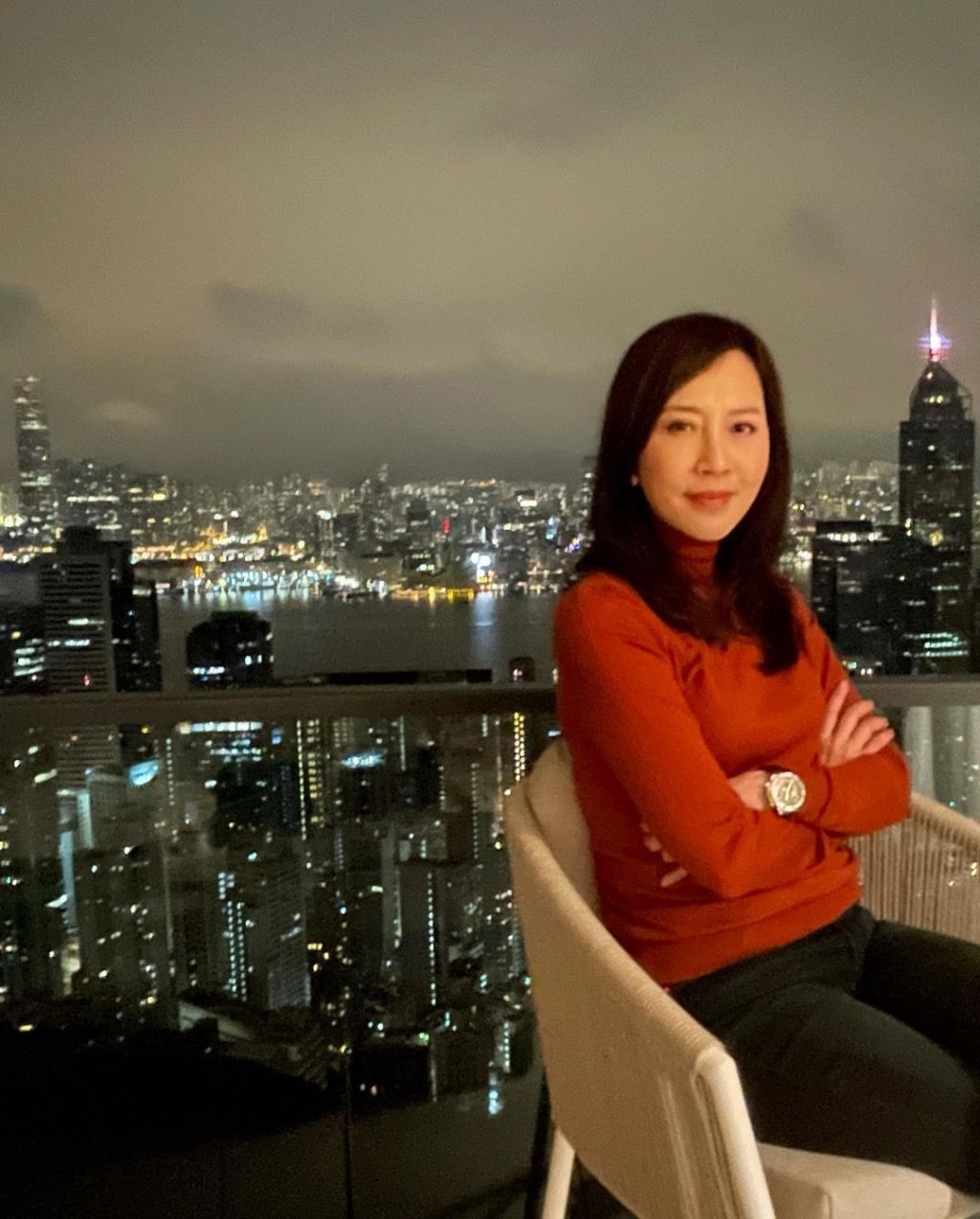 顧紀筠曾在社交平台分享其豪宅的內部環境。
