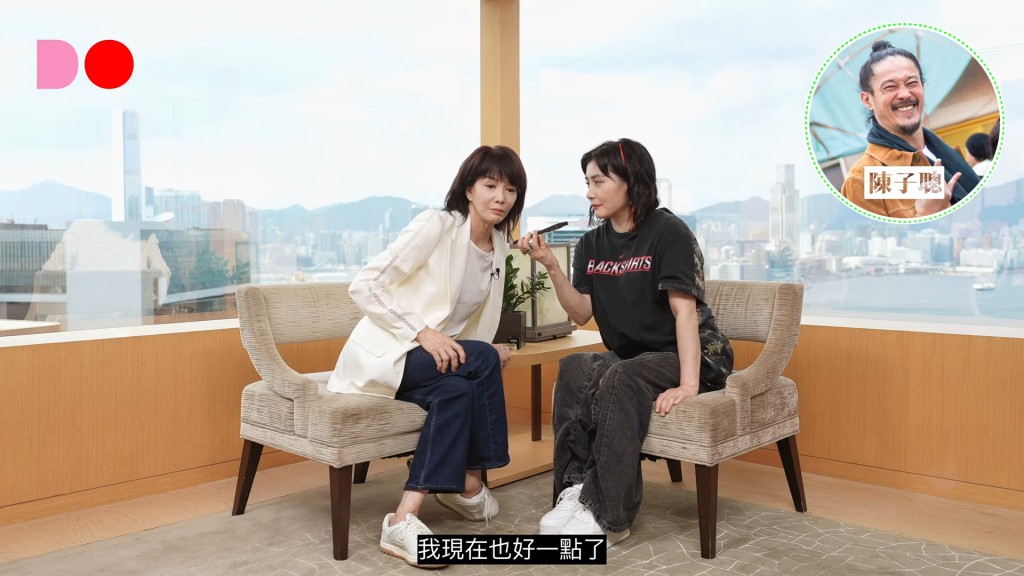 何超儀曾接受鄭裕玲訪問,詳談陳子聰的身體狀況。