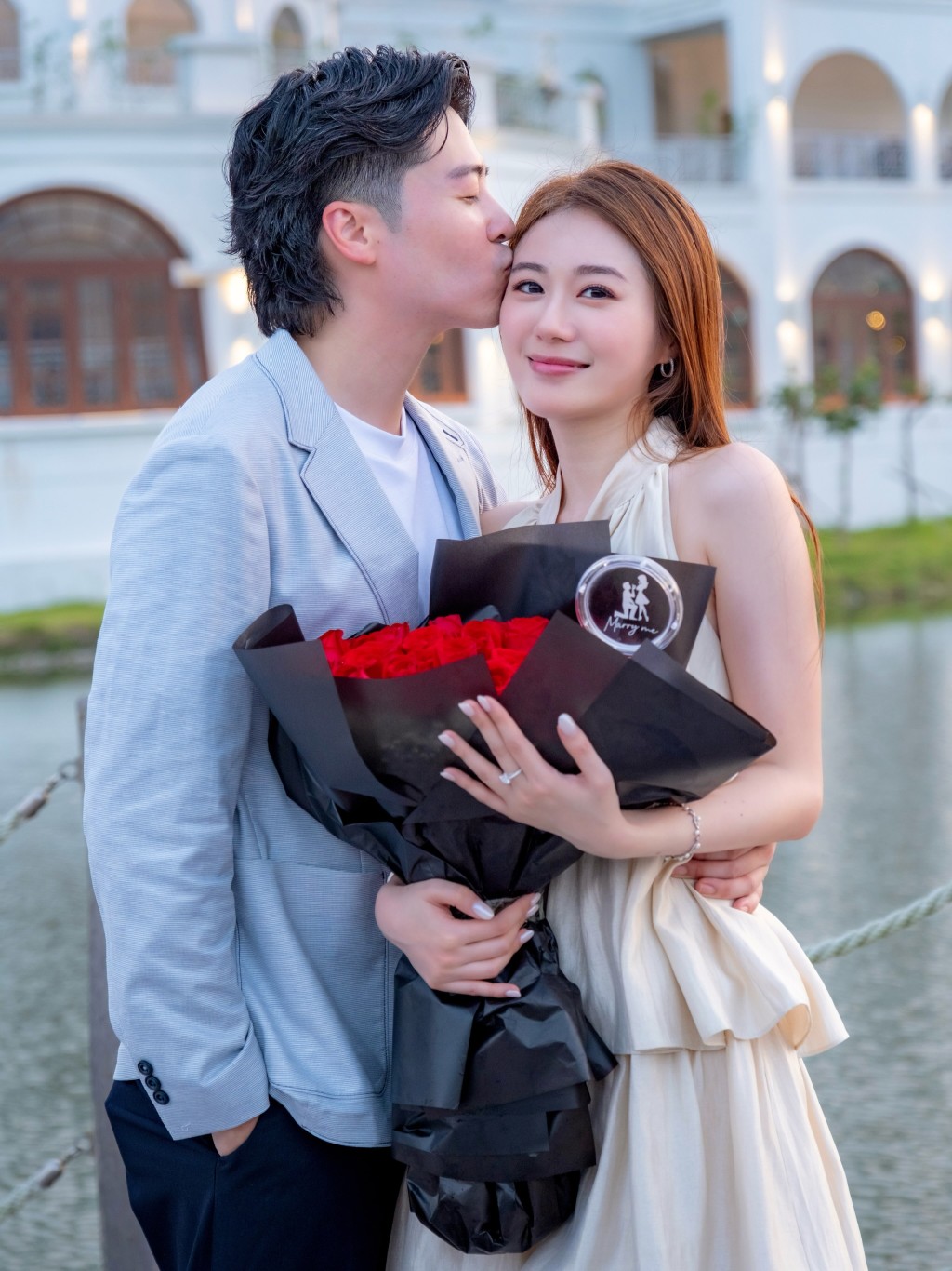 張子丰感性形容王菲是「上天派來的天使」。