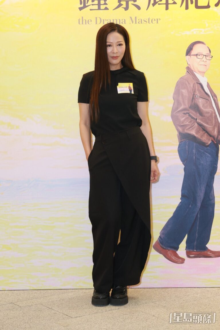 滕麗名現身鍾景輝紀念展 談生日會邀約與《愛回家》新劇AI應用