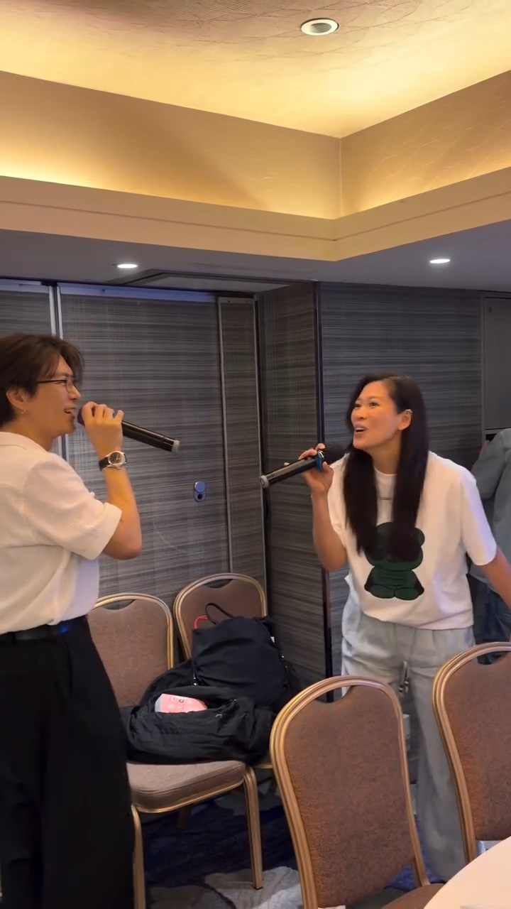 張景淳早前被指暗諷林淑敏，其後他上載兩人合唱影片，證明關係良好。