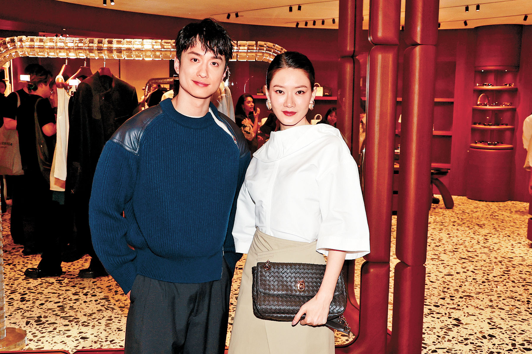 劉俊謙和廖子妤都拒回應古天樂被追討風波。