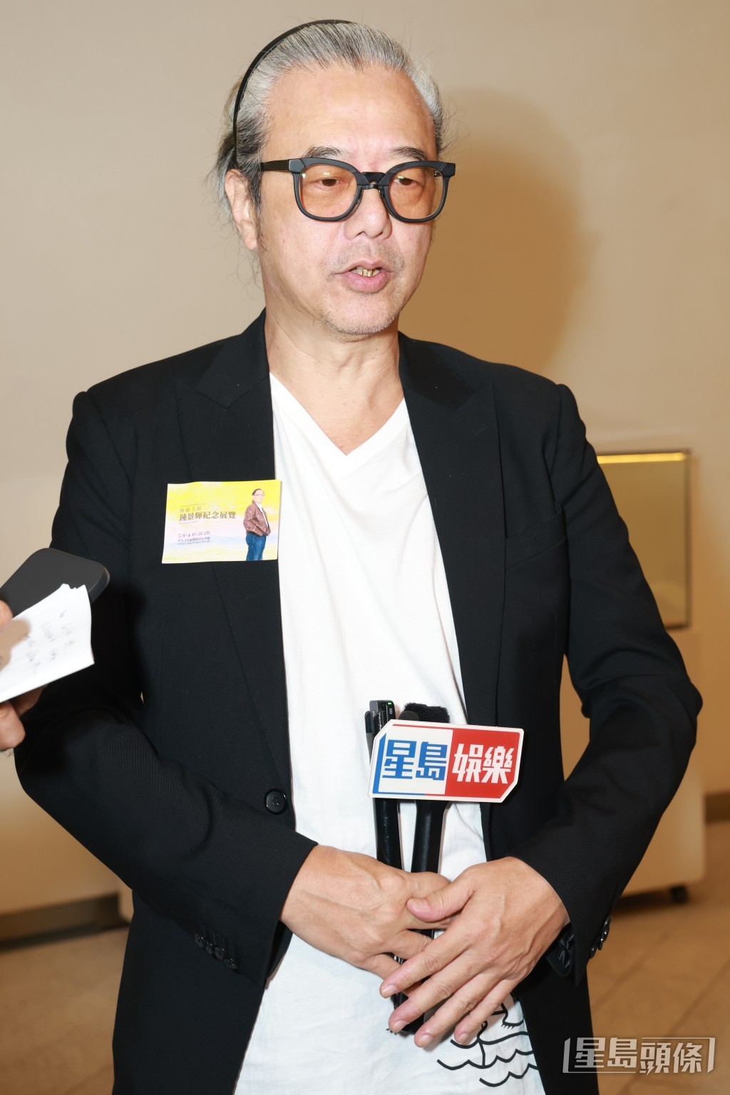 對於離婚消息公開,張錦程表示遲早會有人知,並不感到介意。