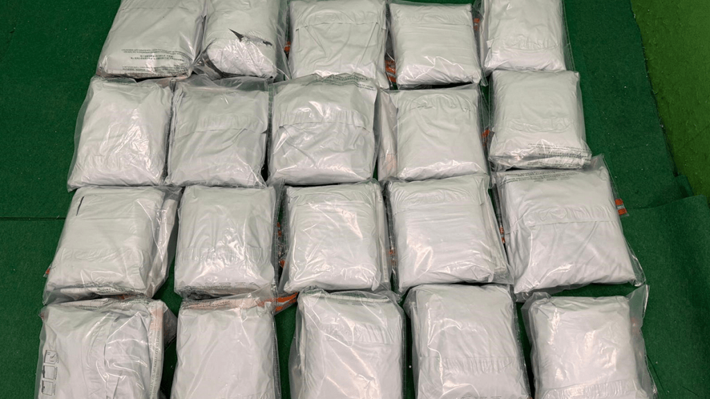 香港海關機場破獲行李藏毒案 檢280萬元大麻花拘3內地男