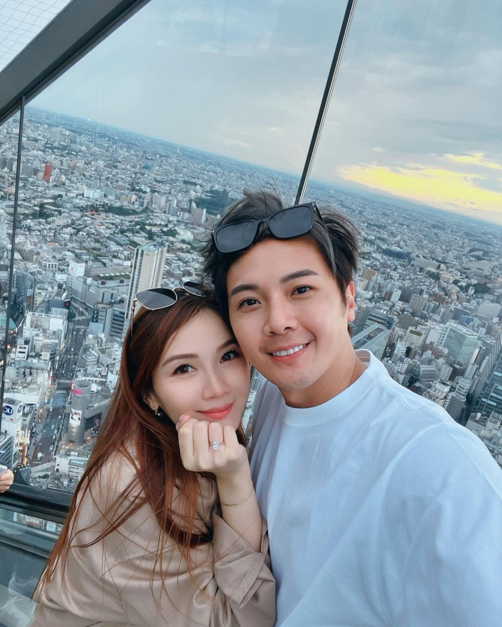 葉泓聲與陳樂榣的婚禮在寶寶出生後才補辦。