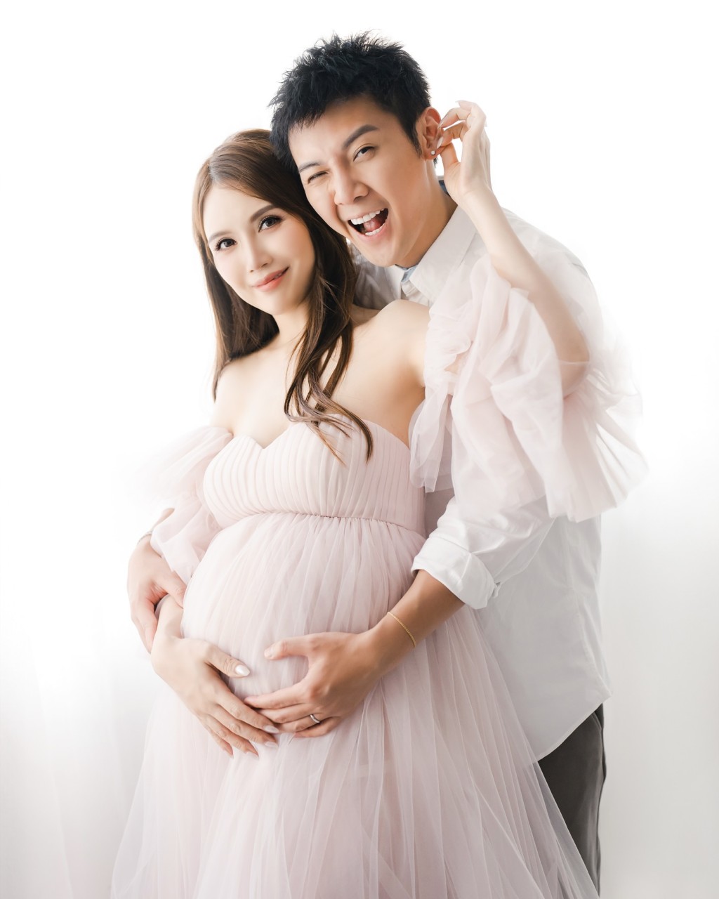 陳樂榣前兩次懷孕時未有正式拍攝孕婦寫真。
