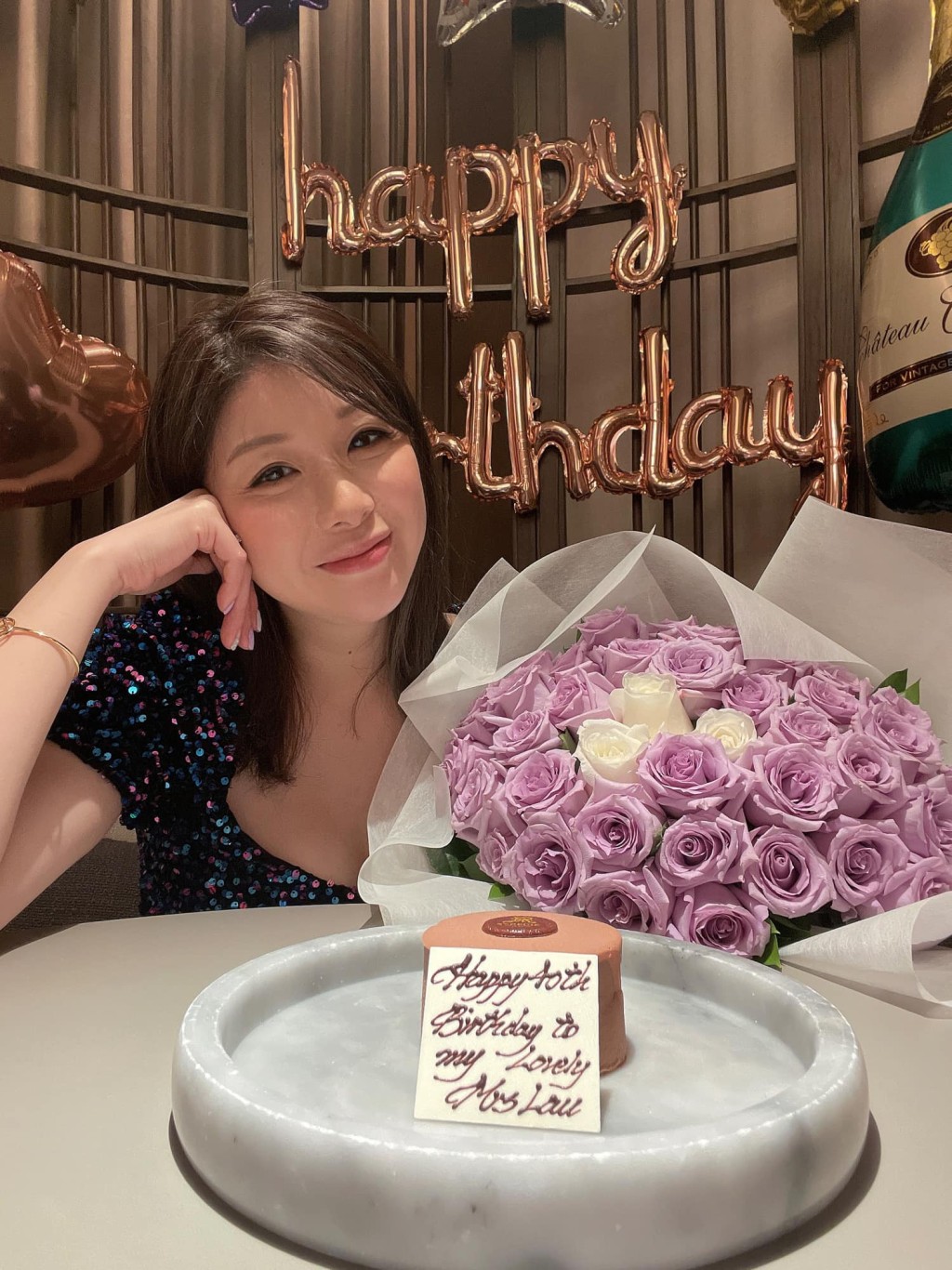 胡家惠在Instagram宣布與第二任丈夫Manfred Lau離婚。