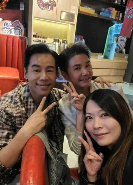 黃翊與徐榮見面時，蔣嘉瑩同樣在場。