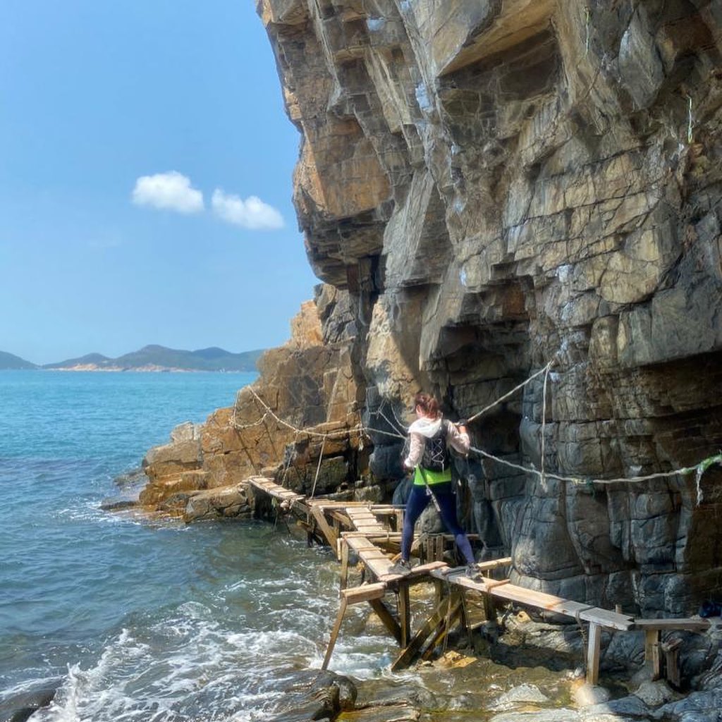 盧淑儀經常去行山。