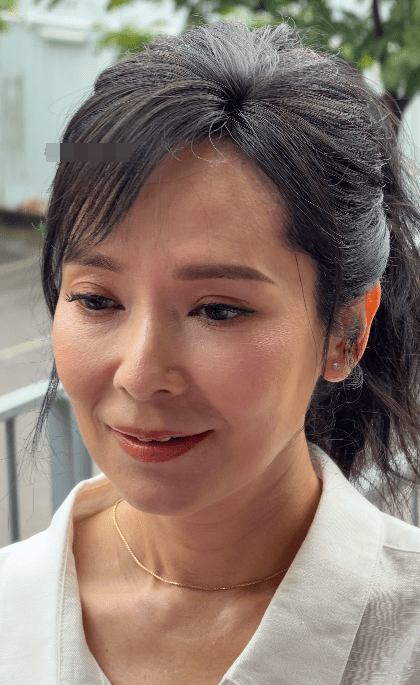 郭羨妮在零濾鏡下的狀態依然不錯。