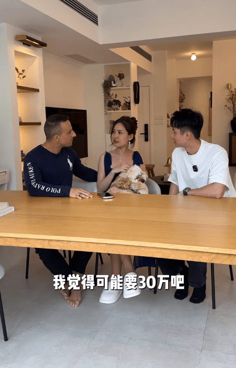 張茆與丈夫曾在家中接受媒體訪問。