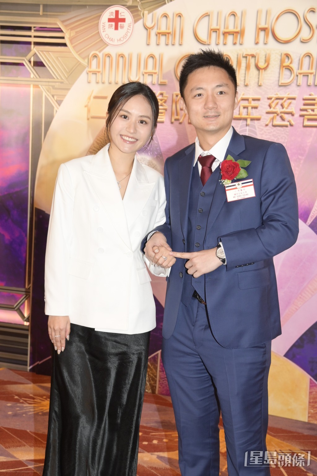 莊雅婷今年7月為丈夫鍾培生誕下女兒。