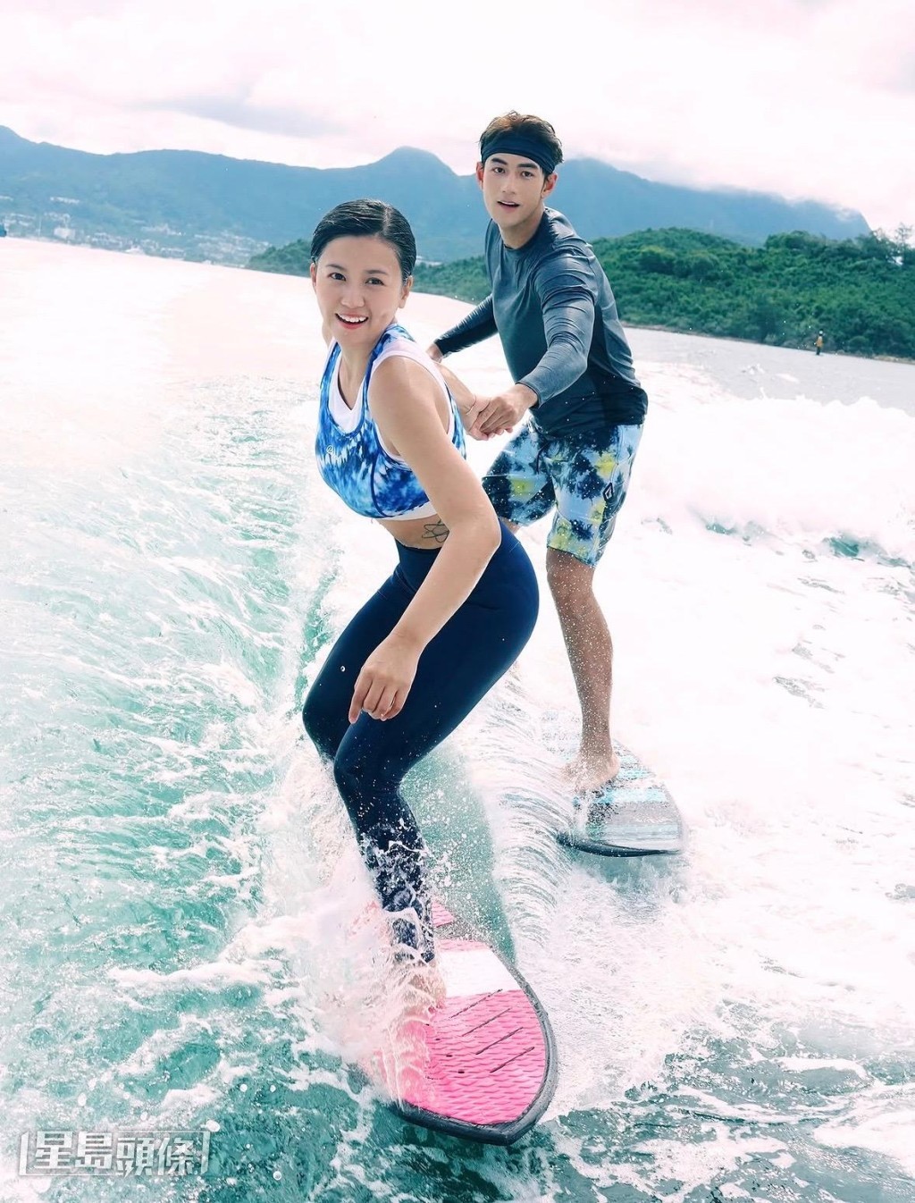 為拍攝wakesurf題材電影，Renci與Jeffrey事前接受了數個月的特別訓練。