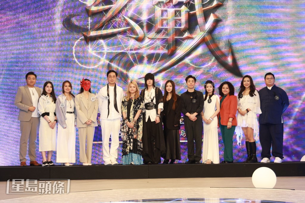TVB全新玄學競賽節目《玄戰》於今日(6日)舉行記者會。