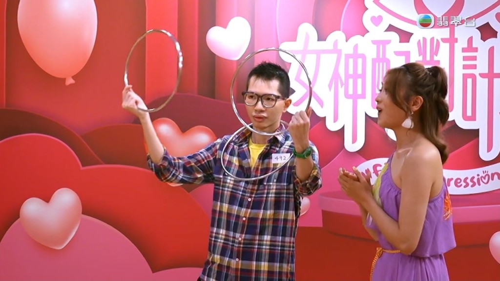 「Magic Ben」彭寶楓表演連環扣魔術，令評判大開眼界。