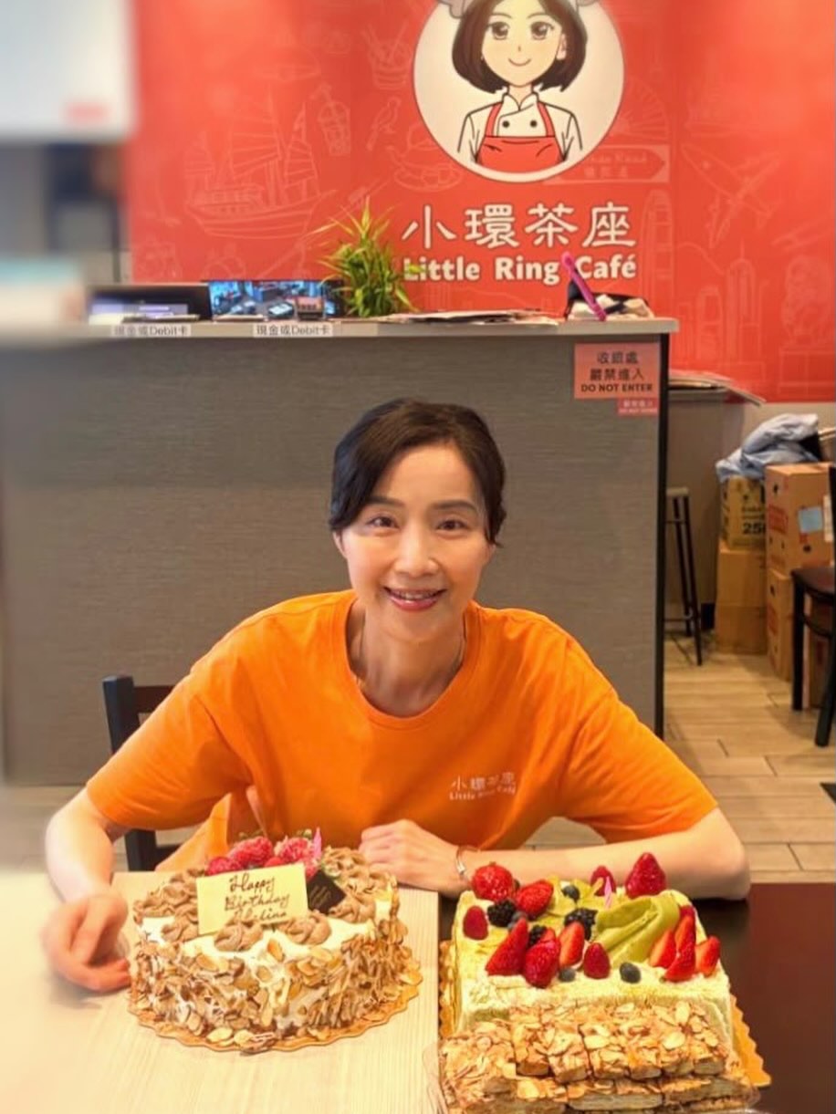 譚小環54歲生日時分享的近照，狀態與昔日有別。