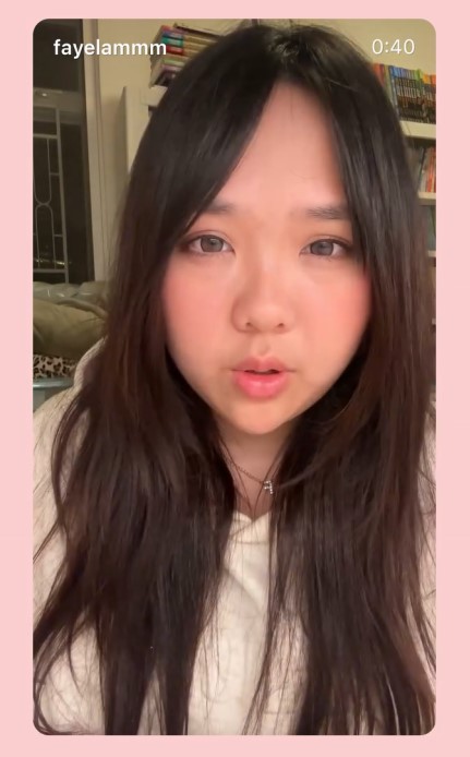 林霏兒拍片回應爭議。