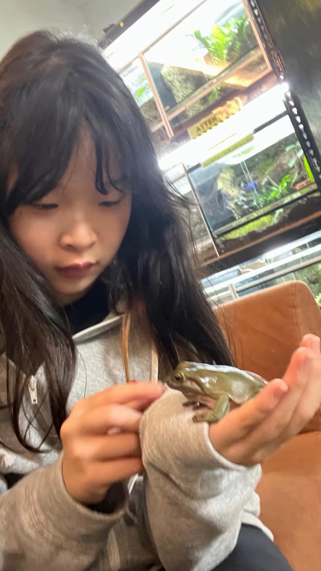 大女兒越大越顯得可愛。