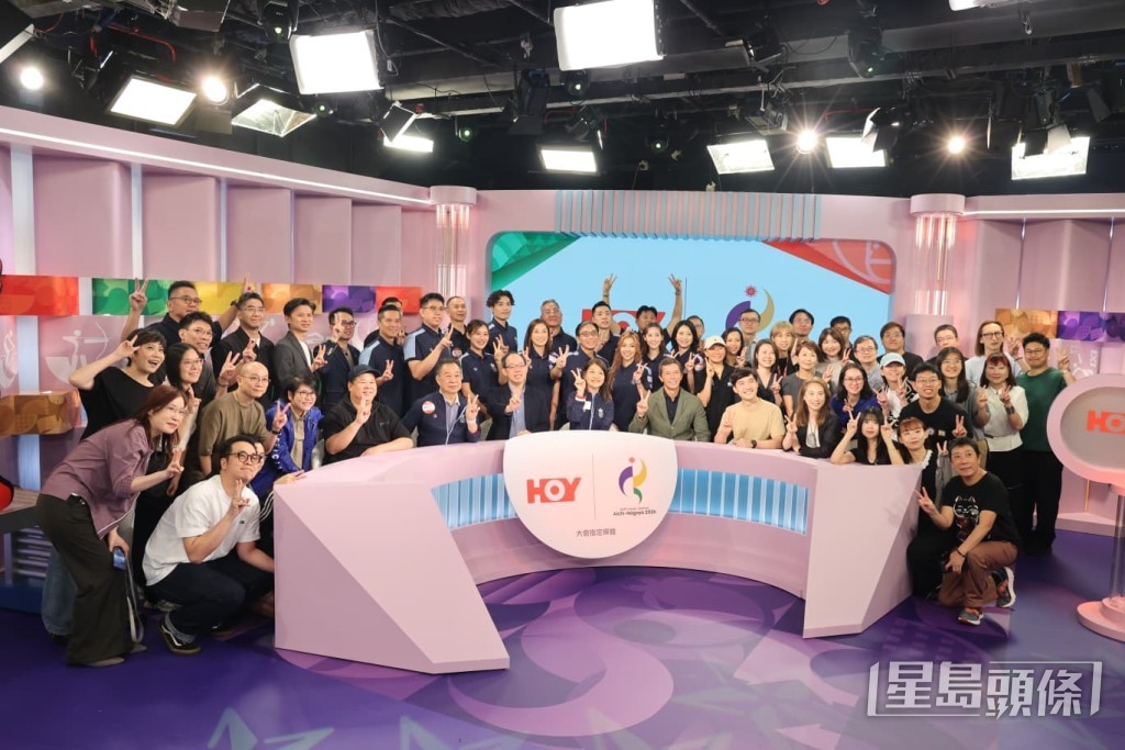 HOY《亞運會》舉行錄影廠開廠儀式。