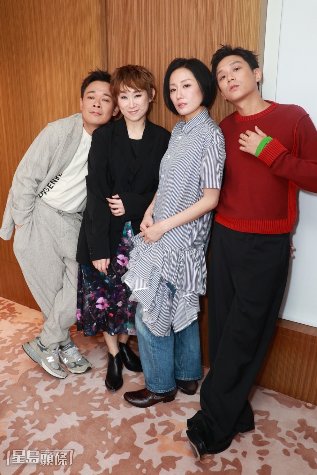 四位主演日前齊聚，梁祖堯表示這個夢幻組合是他一早鎖定的班底。