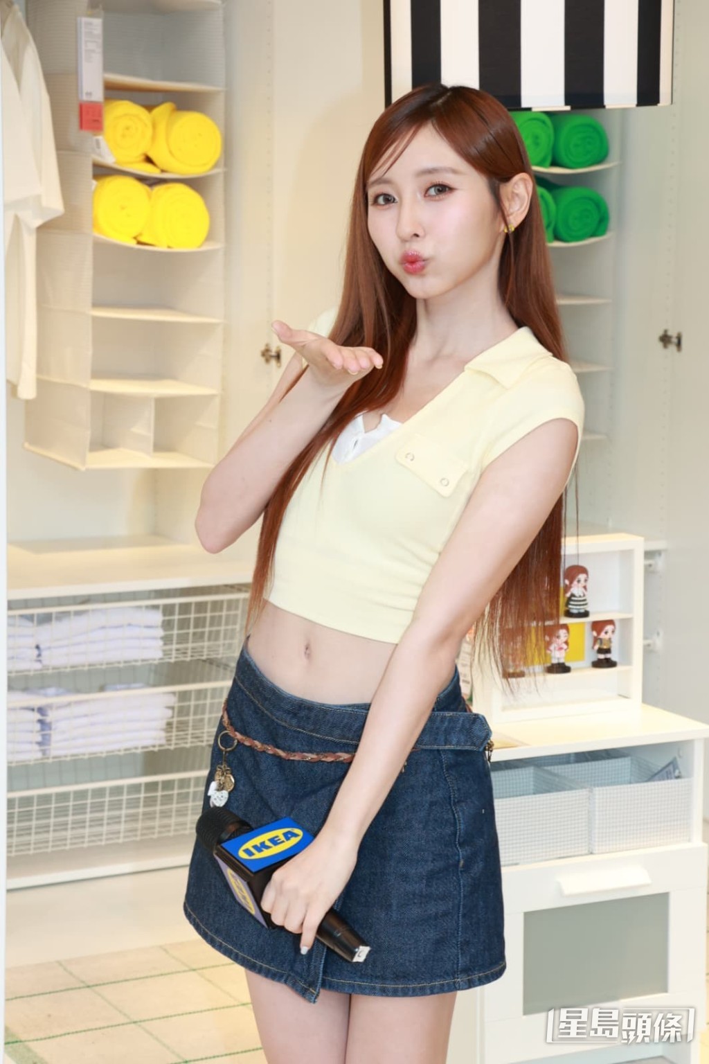Ivy So自爆習慣將穿過的衣服放在椅子上不動。