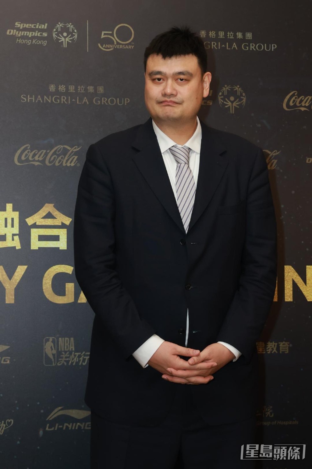 同場的姚明。